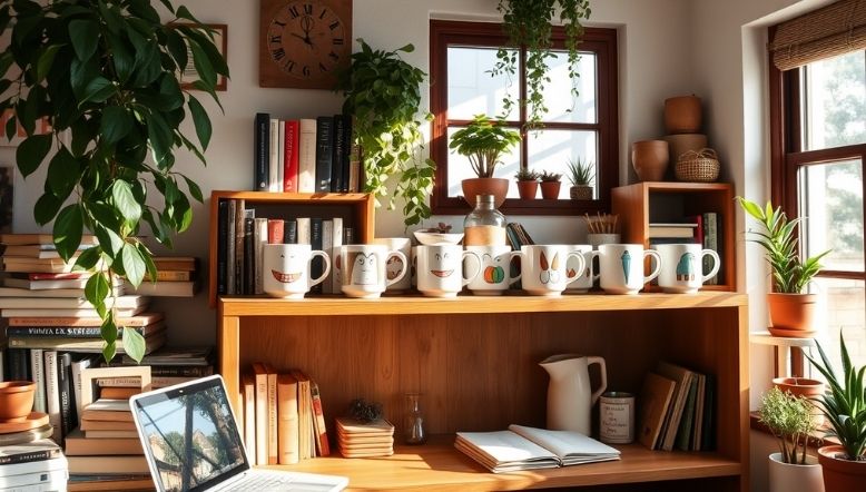 Hand-Painted Mugs That Don’t Match