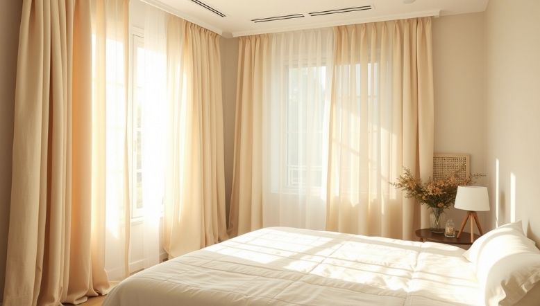 Light Linen Curtains
