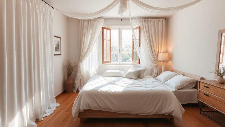 Linen Curtains That Billow Like Old Romance Movies