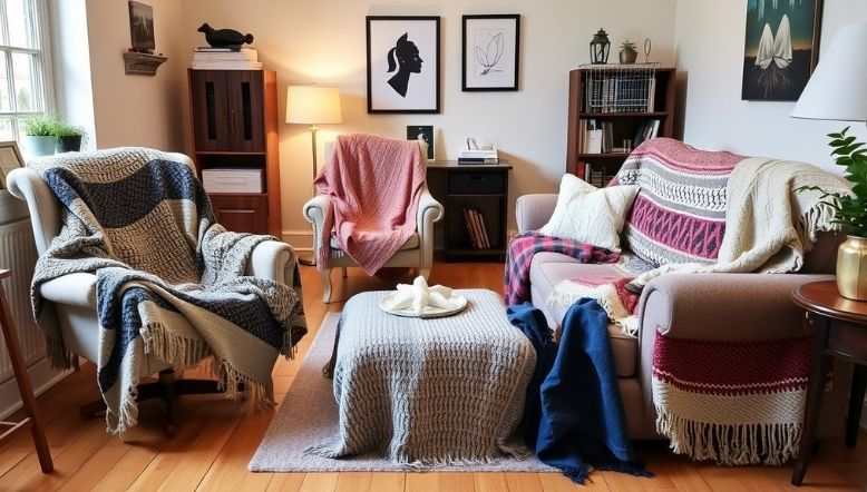 Mixy-Matchy Throw Blankets