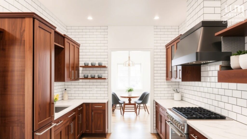 Tiled Backsplash AND Tiled Hood