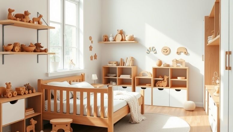 Wooden Toys Over Plastic Piles