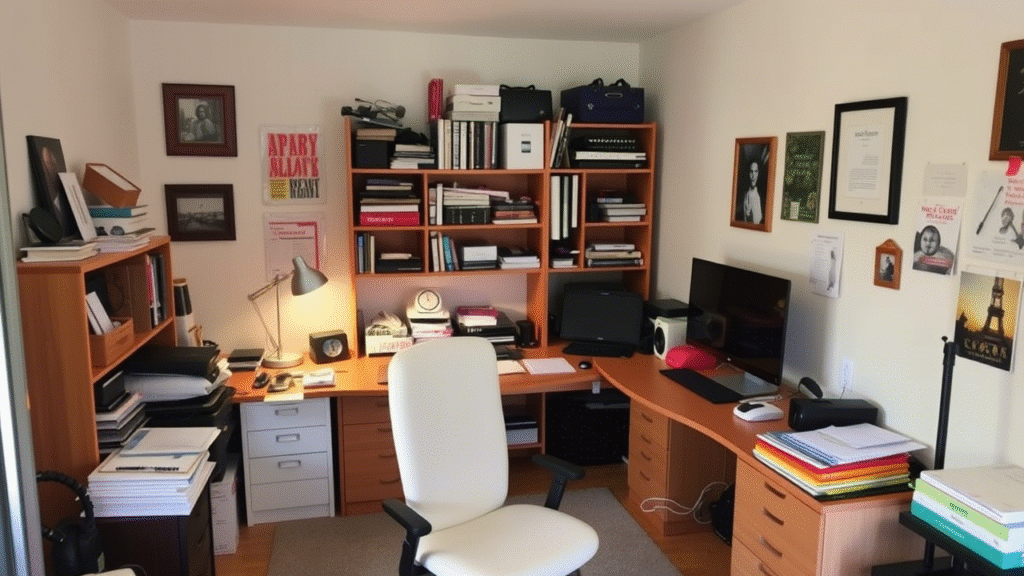 No Desk Clutter. Ever