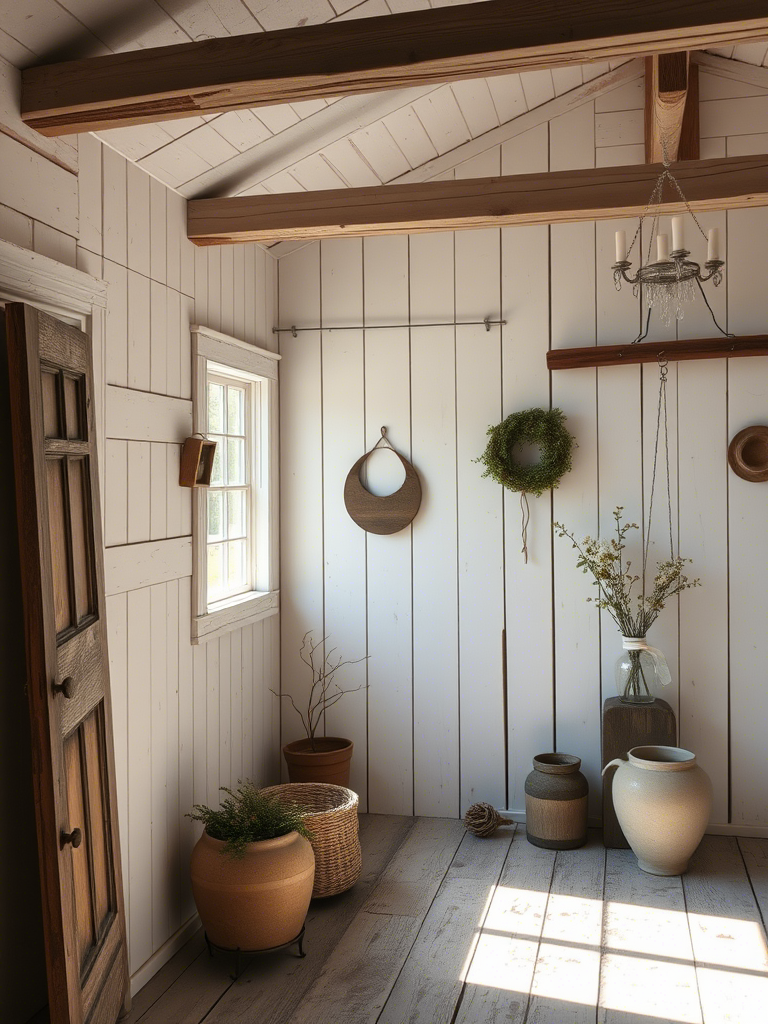 Whitewashed Walls