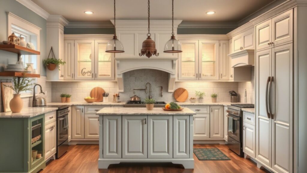  Antique White with a Hint of Green Undertone