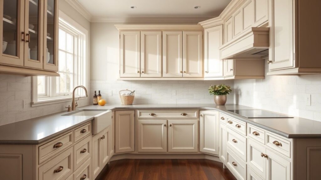 _Antiqued White with Bronze Hardware