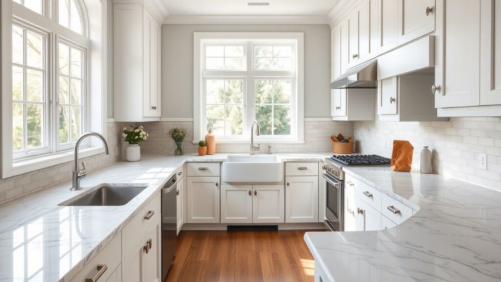 Chunky Marble Tops with Soft Edges