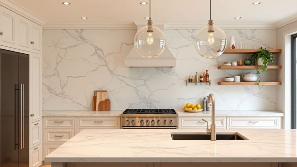 Cream Meets Marble