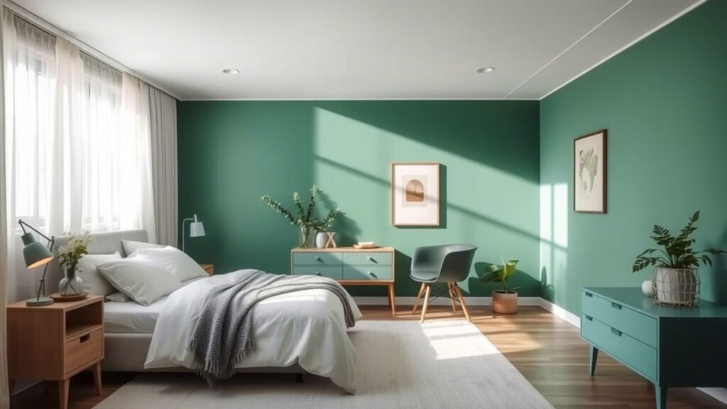 Dark Green Bedroom Ideas 