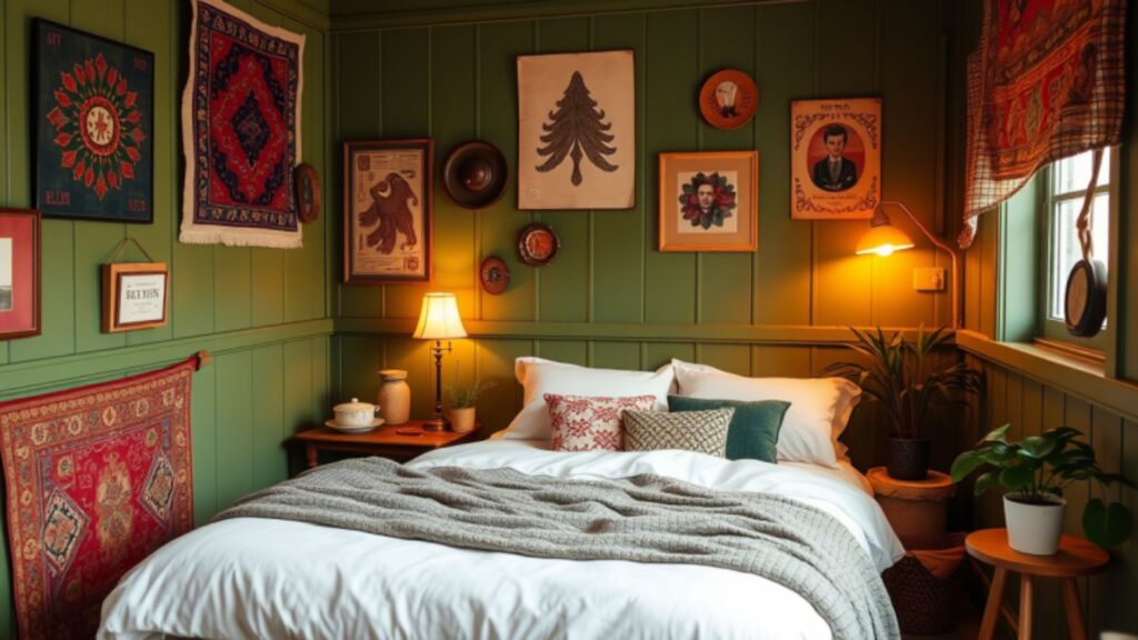 Dark Green Bedroom Ideas 