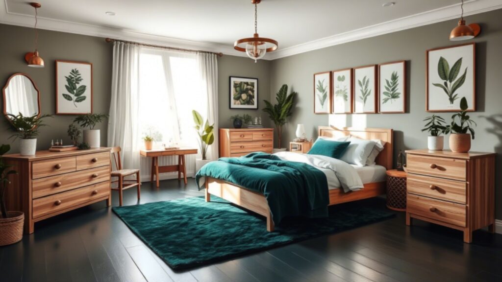Dark Green Bedroom Ideas