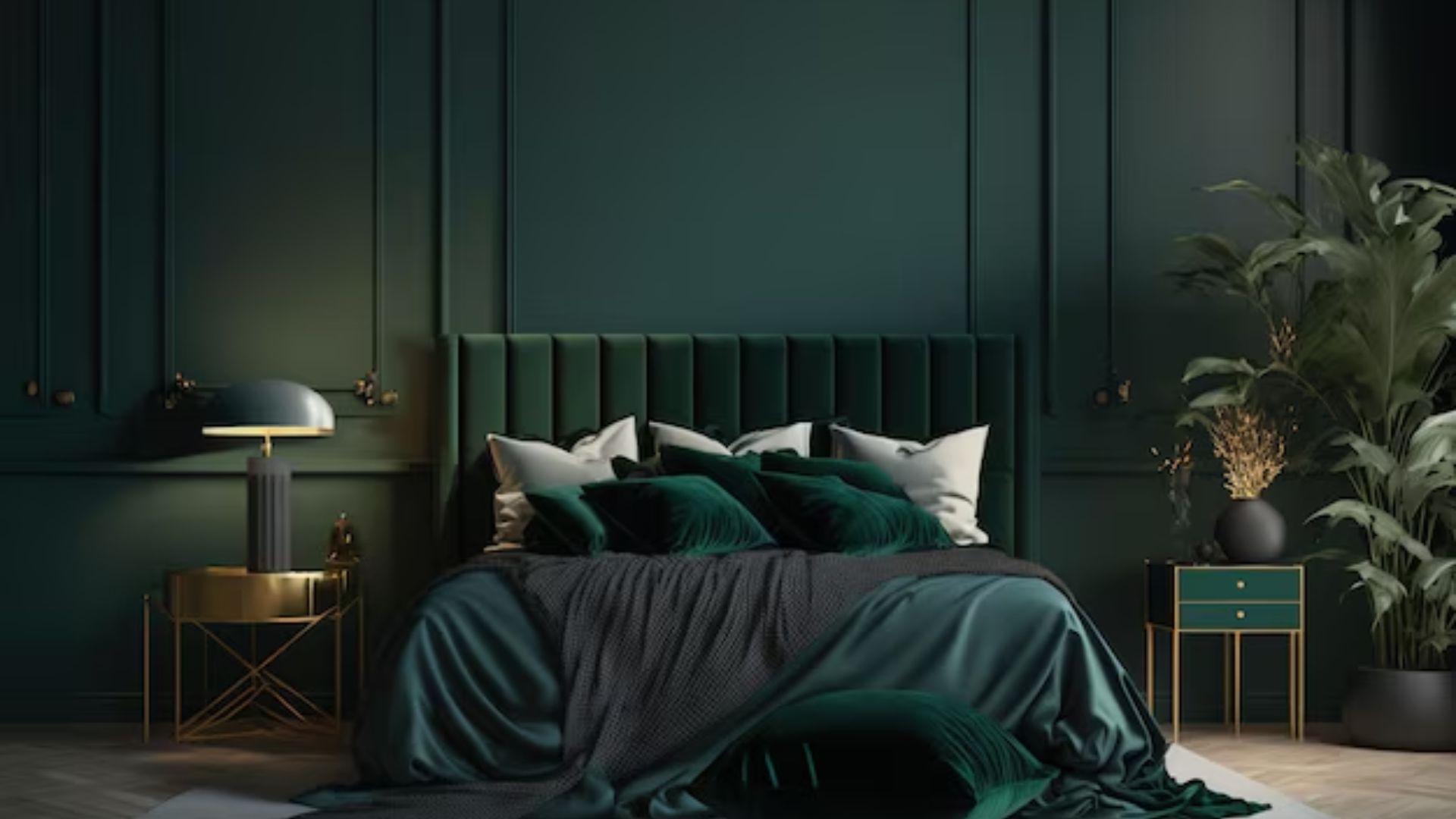 Dark Green Bedroom Ideas