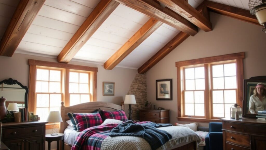 Exposed Beams, Or at Least Fake Ones That Lie Well