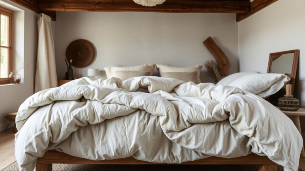 Layers of Linen Like a Mountain