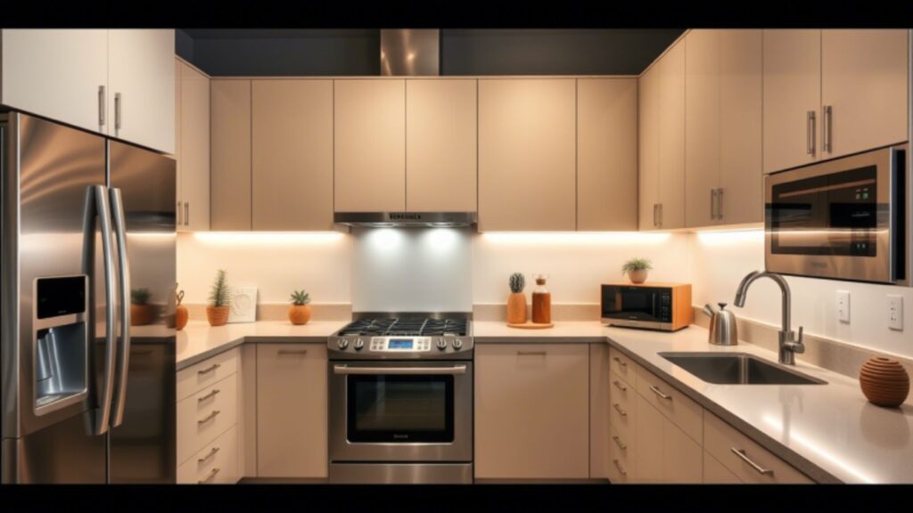 Modern Beige with a Techie Twist