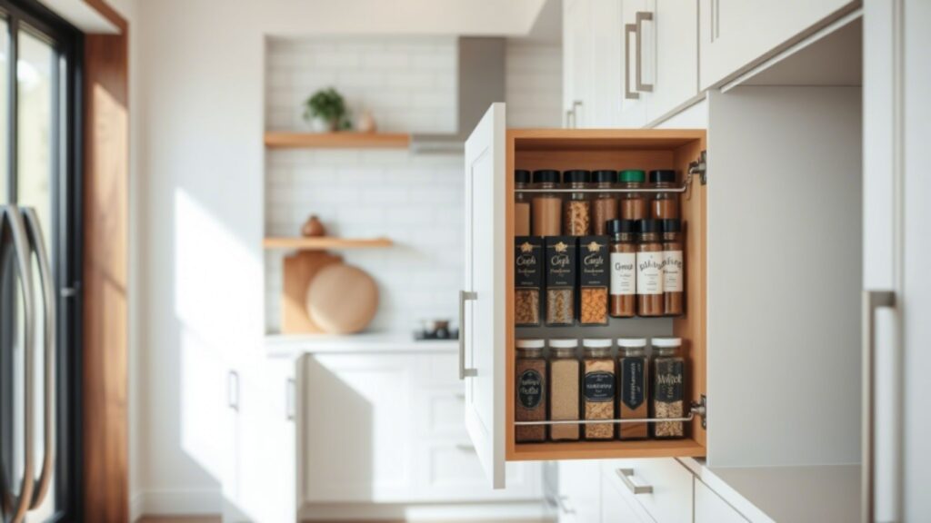The Secret Spice Rack Pull-Out