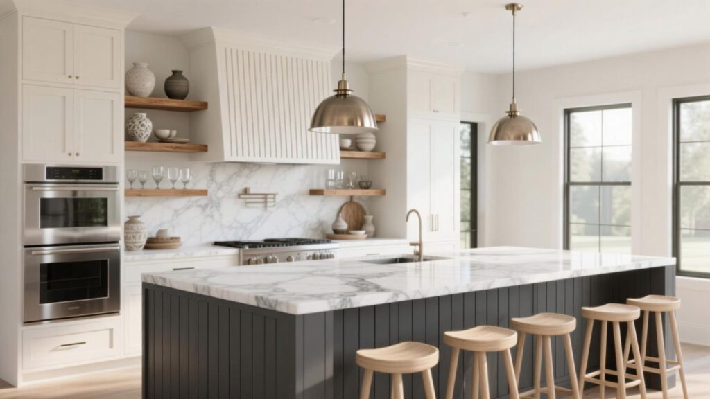Creamy Cabinets With A Beadboard Twist